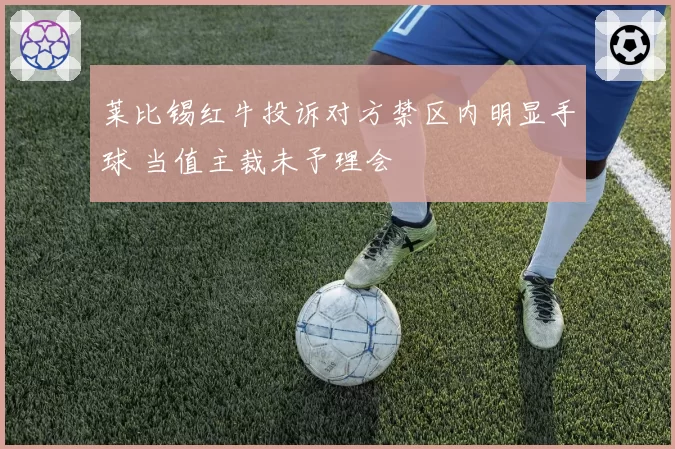 莱比锡红牛投诉对方禁区内明显手球 当值主裁未予理会