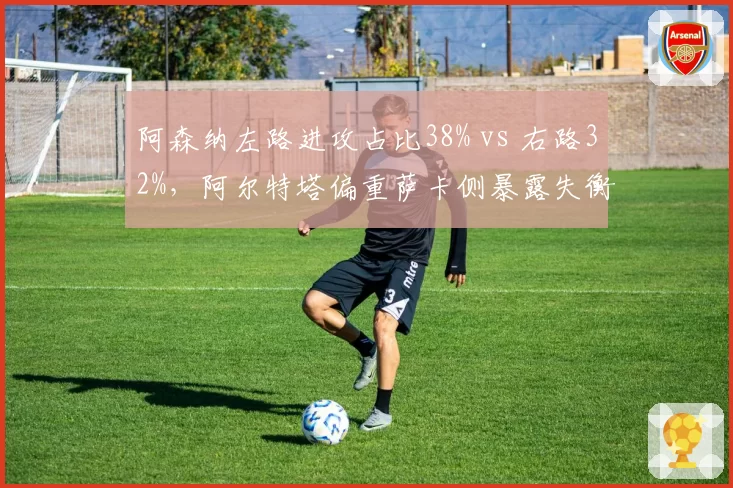 阿森纳左路进攻占比38% vs 右路32%，阿尔特塔偏重萨卡侧暴露失衡